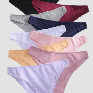 Bragas tipo bikini de un solo tono
