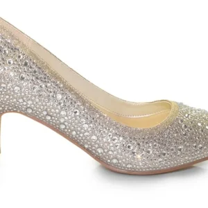 Zapatos de Fiesta Marcasita Champagne